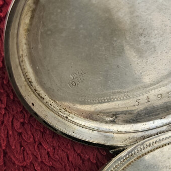 Strieborné kapesní hodinky - 5