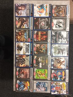 PS 2 Fat 4x MC 64Mb,5x ovladač a 96 her - 5