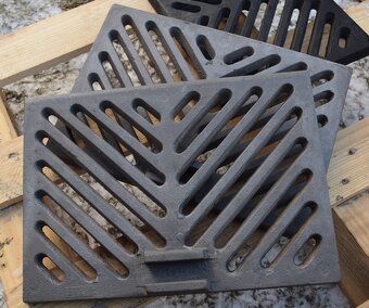 Litinový rošt na kotel Slokov - 5