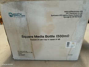 Specielní hranaté plastové láhve objem 500 ml - 5