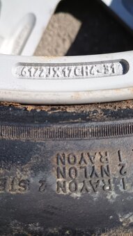 ALU kola Peugeot(Citroën) 17" 4x108 - 5