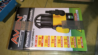 Čerpadlo ponorné kalové s plovákem 400W - nové - 5