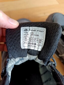 Outdoorové boty Alpine pro vel 45 - 5