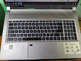 Notebook MSI creator Z17 2tb SSD 64GB Ram i7 4k - 5