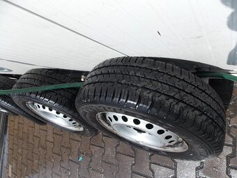 15" plech. disky VW + letní pneu 205/65 R15 - 5
