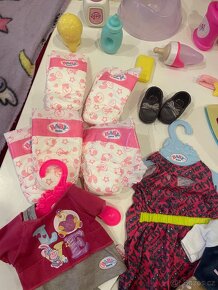Set Baby Born panenka+ kůň + doplňky vše jako nové - 5