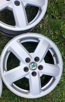 Alu kola 5x100 R15 Škoda - 5