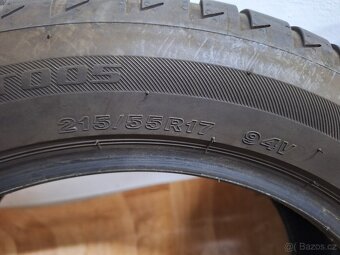 Letní pneu 215/55/17 2xAltenzo, 2xBridgestone - 5