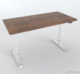 Výškově nastavitelný stůl (140 x 70 cm) + židle zdarma - 5