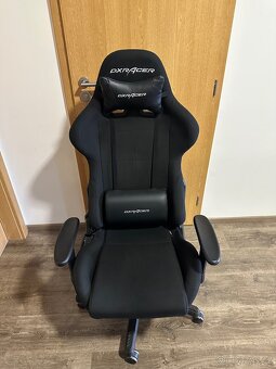Herní židle DXRacer Formula černá, látková - 5