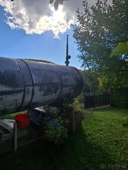 Horizontální nerezová nádrž na užitkovou vodu 10 000l - 5
