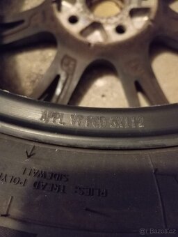 Prodávám 4x letní pneu+disky - 5