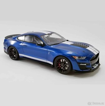 Ford Mustang Shelby GT500 2020 blue 1:12 limited 300 - 5