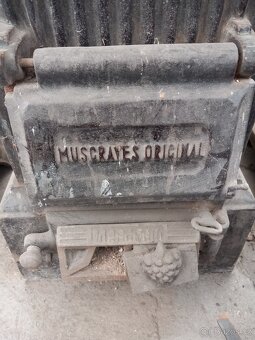 Stará starožitna litinová kamna - 5