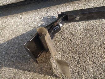 Zahrádka, zámek pedálů, tažný zařízení a hever - 5