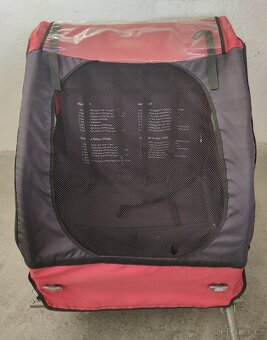 Vozík za kolo pro 1-2 děti - 5