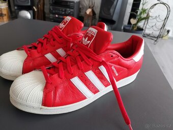 Prodám Adidas superstar, kožené,originál, - 5
