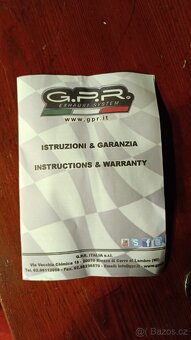 Laděný výfuk g.p.r na Triumph Street triple 675r - 5