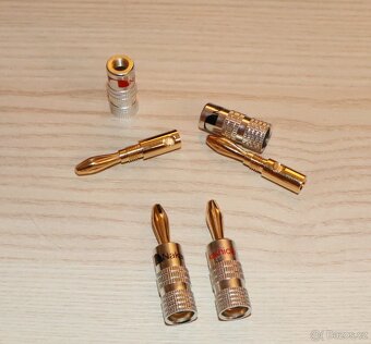 Repro banánky Nakamichi pozlacené nové - 5