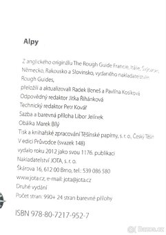 ALPY turistický průvodce Rough Guides - 5