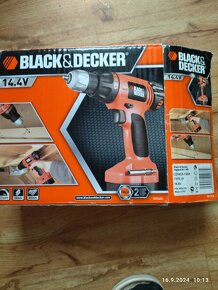 Aku vrtačka Black & Decker. Nová. - 5