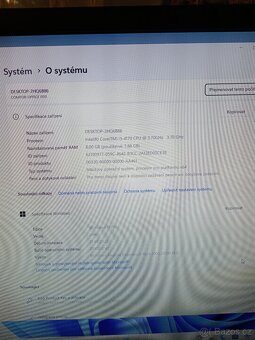 Počítač komplet Intel i3, 8GB, SSD - 5