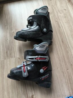 Dětské lyže Rossignol 100cm + lyžáky - 5