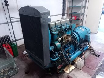 Generátor, elektrocentrála 4S110 ČKD / Škoda - 5