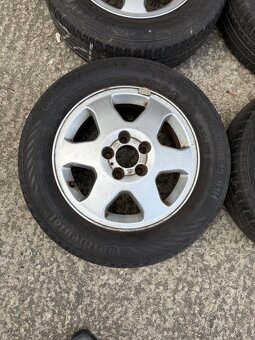 15" originál OPEL - 5x110 - 195/65/15 - vzorek 5mm - 5