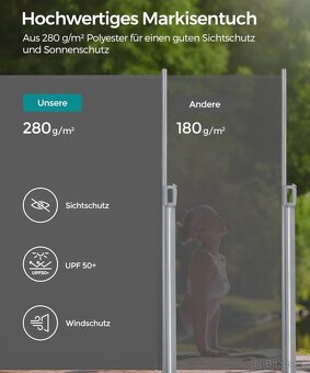 BOČNÍ MARKÝZA 180300 cm - 5