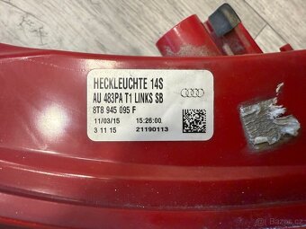 Levé zadní světlo Audi A5 8T0 945 095 F 2015 - 5