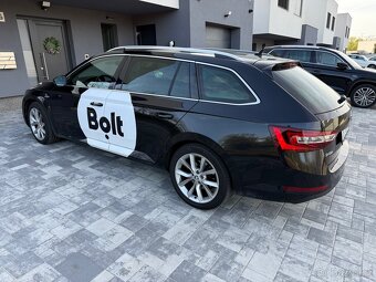 Pronájem Superb L&K 5000,-Kč Taxi Bolt 2.0 TDI automat 4x4 - 5