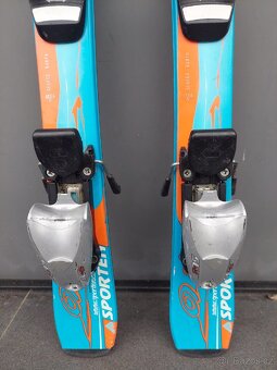 Dětské lyže SPORTEN, 80 cm + lyžáky + přilba - 5