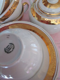 Luxusní sada porcelánu zn. Royal Epiag cechoslovakia - 5