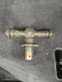 Starožitné mosazné kličky - cena za KUS - 5