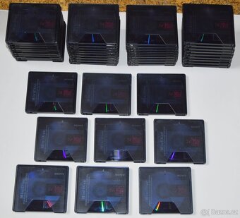 MD minidisc SONY 74min., s obaly, sada 9ks - 5