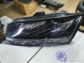 Přední světlo Fabia III, jednotka, facelift, full led - 5