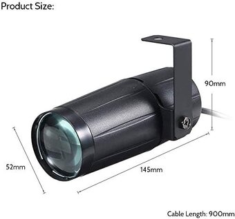 zrcadlová disko koule + Lixada 10W - 5