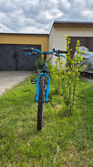 Dětské horské kolo Rockrider 500 – 24", černo-modré - 5