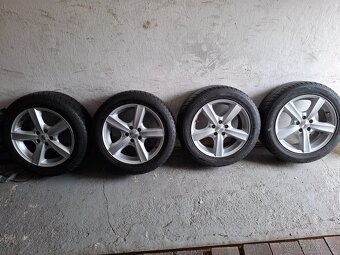 Alu kola 5x100 r16 zimní pneumatiky 205/55 r16 - 5