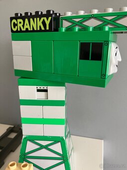 Lego Duplo 3301 - Mašinka Tomáš, Jeřáb CRANKY - 5