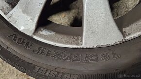 kompletní alu kola na Mazda 4x100x15 - 5