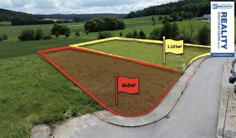 Stavební pozemek pro bydlení, 1 103 m2 - Hluboká nad Vltavou - 5