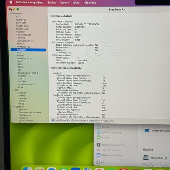 NOVÝ APPLE MACBOOK AIR 13.6” M3/512GB/16GB/BATERIE 100% - 5