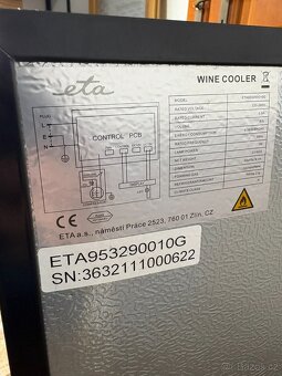 Vinotéka ETA 9532 90010G černá - 5