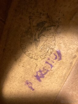 Kožené retro boty po babičce - 5