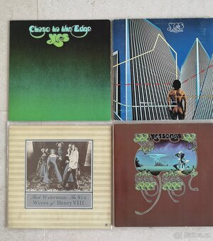 LP desky PINK FLOYD,RAINBOW,RUSH,SANTANA,URIAH HEEP,YES, - 5