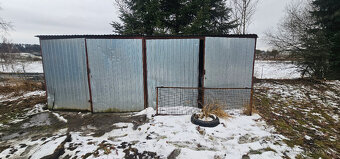 5ks Plechová garáž/Bouda 3x5 M - 5