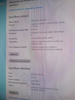 Počítač stolní i3 - 5