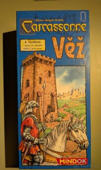 Desková hra Carcassonne + 4 rozšíření - 5